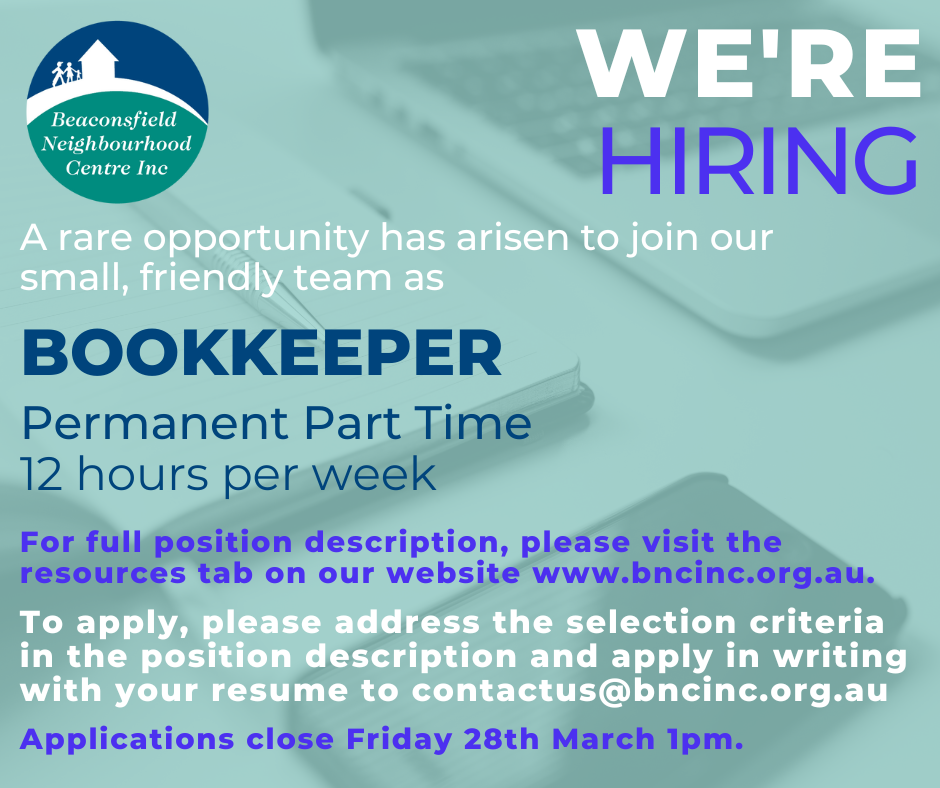Book Keeper Advert 2025 (1)